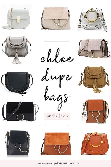 chloé bags replica|chloe look alike bags.